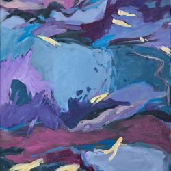 Transit 60x40 - Acryl auf Leinen 2021