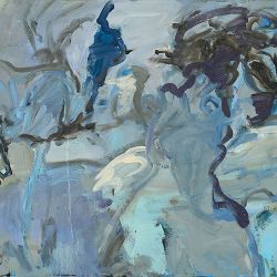 Winter's tale 50x70 - Acryl auf Leinen 2023