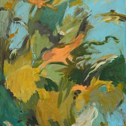 Turbulenz 1 - 60x50 - Acryl auf Leinen 2025