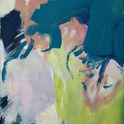 Tri colore 1 - Diptychon links - 60x50 2019